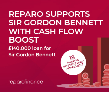 Reparo Supports Sir Gordon Bennett with Cash Flow Boost