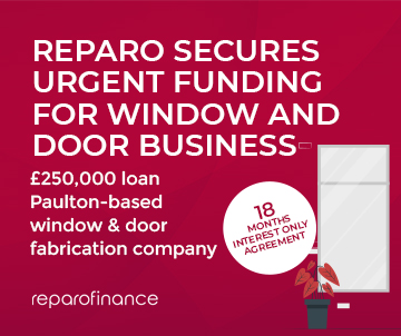 Reparo Secures Urgent Funding for Window and Door Business